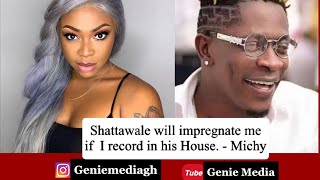 Hilarious moment Michy revealed that,  Shattawale will impregnate her when she records in his house.