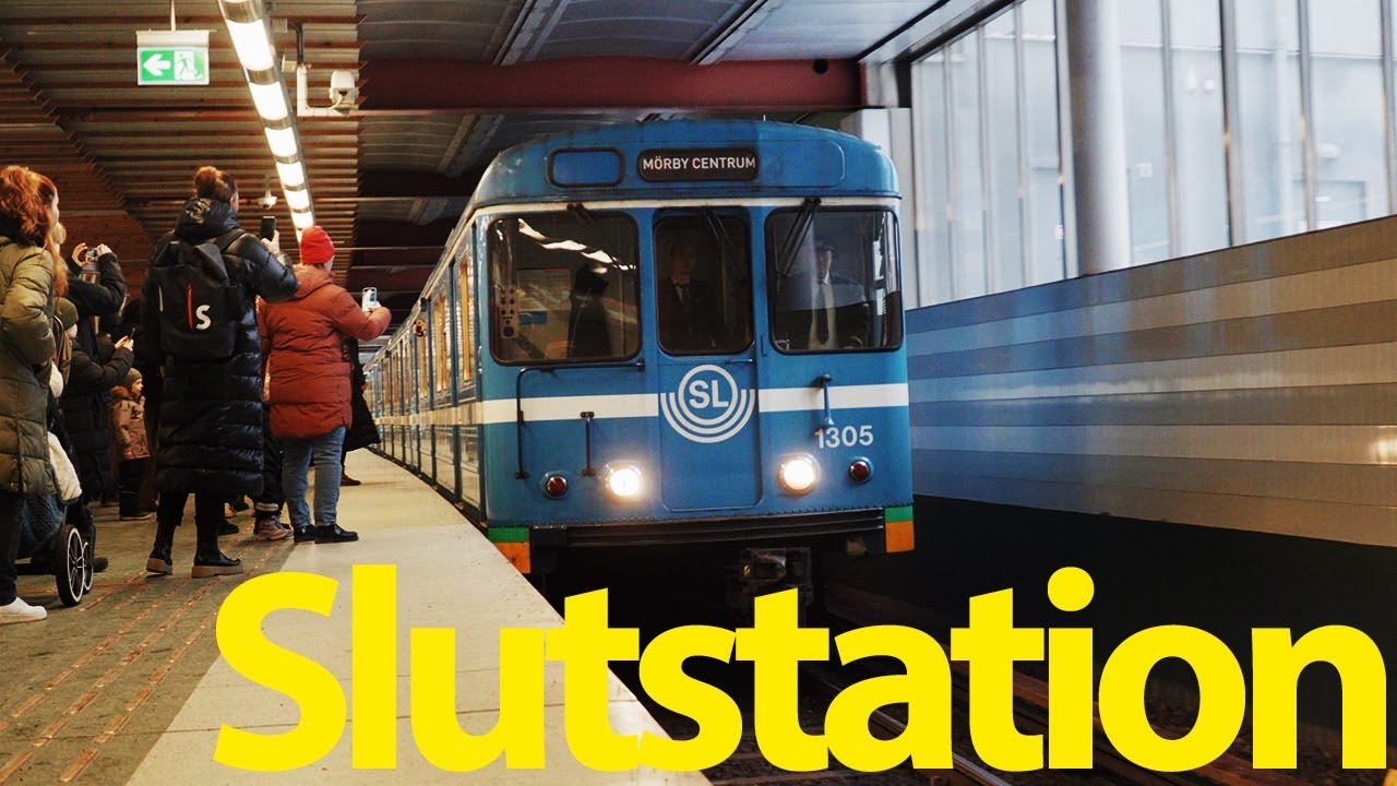 Hej då, gamla Stockholm. Sista åket med tunnelbanevagn C14.