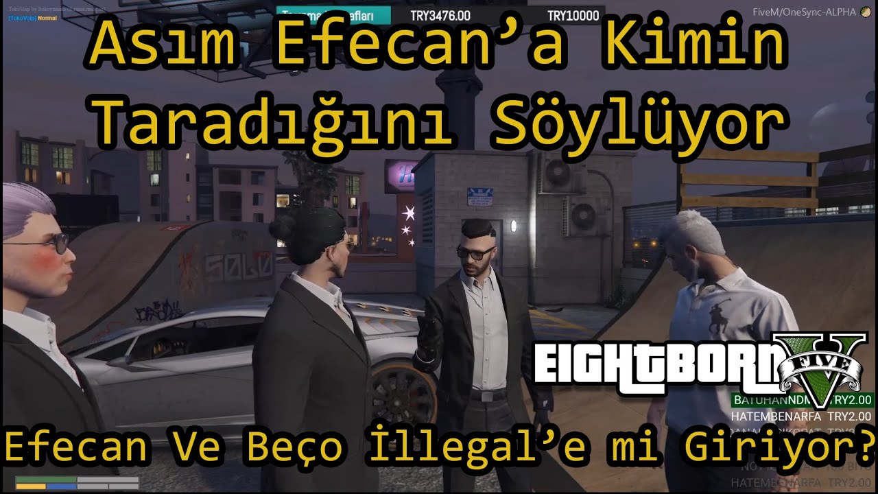 Efecan Kimin Taradığını Öğreniyor!!? - Asım ve Çaça Kimin Olduğunu Söylüyor!!? - EightbornV Akagreen