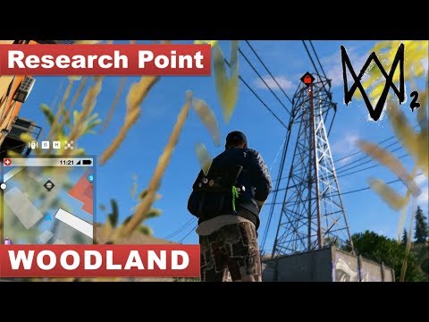 Watch Dogs 2 - Research Point / Woodland, Oakland (on top of transmission tower)