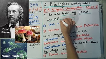 BIOLOGY- NEET- BIOLOGICAL CLASSIFICATION -  MODERN CONCEPT OF CLASSIFICATION
