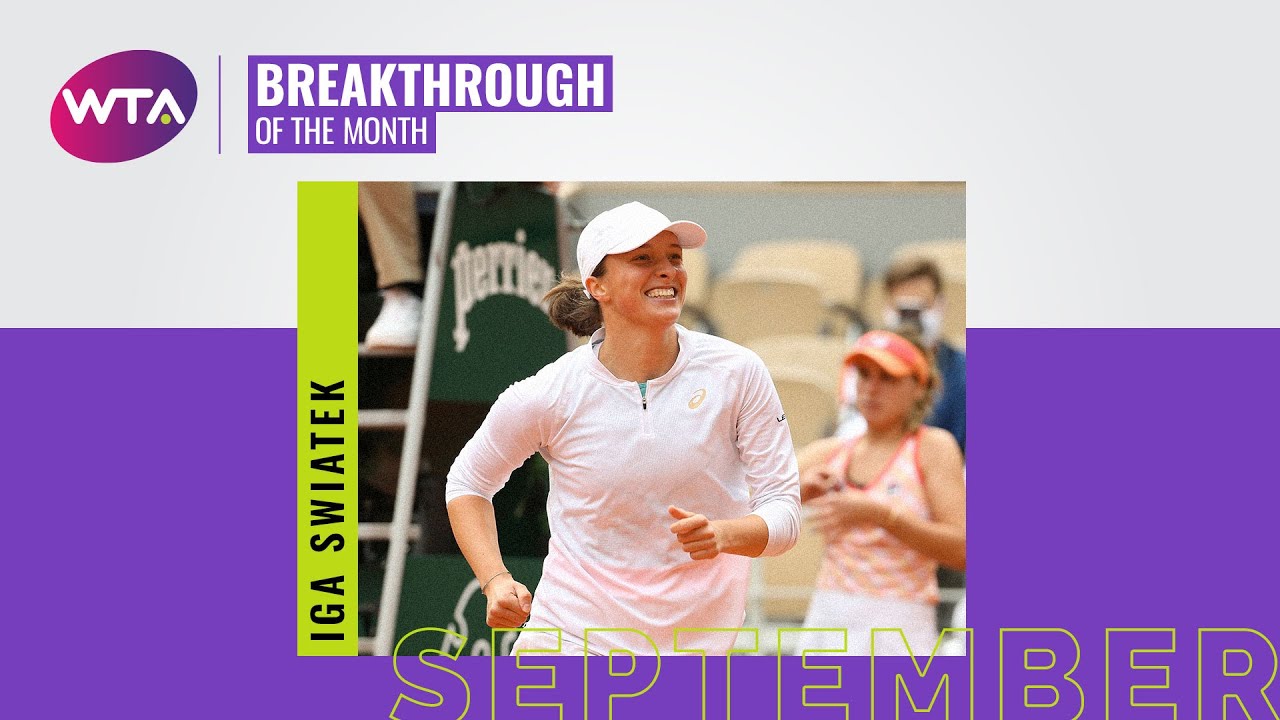 Iga Swiatek | Breakthrough Player of the Month | September 2020