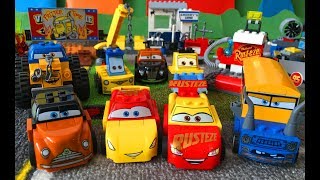 Тачки Лего Мультики про Машинки Молния Маквин Мисс Крошка Крус Рамирес Cars Lego