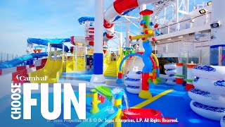Carnival Horizon: Водный парк Dr. Seuss WaterWorks (с аудиосопроводом) | Развлечения на борту | К... screenshot 4