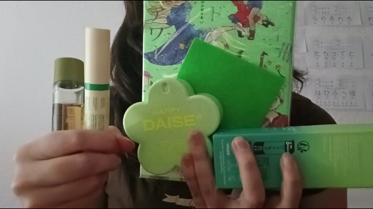 💚ASMR SOLO CON COSITAS VERDES💚