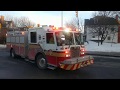 KME Fire Truck Arriving Back At Ottawa Fire Station 13