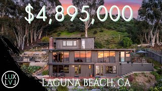 COASTAL OASIS ATOP THE APEX IN THE HEART OF SOUTH LAGUNA VILLAGE