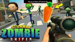 ► Stickman Zombie Sniper New Carrots Bullet Christmas Update Halloween Sniper Scary Zombies