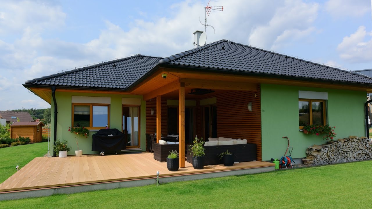 Dřevostavba Haas Fertigbau, bungalov - individuální projekt