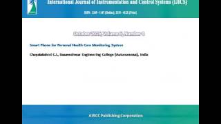 International Journal of Instrumentation and Control Systems (IJICS)