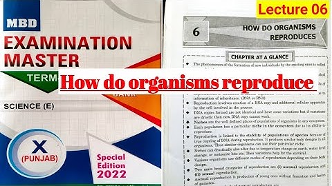 #EXAMINATION MASTER MBD #10 SCIENCE! #HOW DO ORGANISMS REPRODUCE ! #pseb #psebboard #pseb10thclass