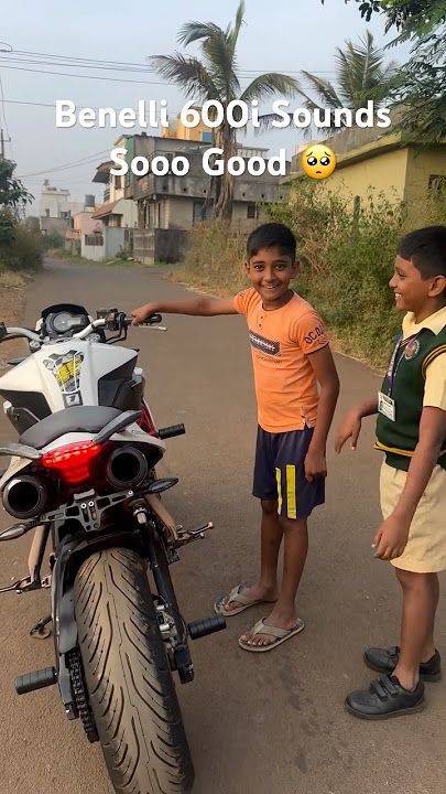 Benelli 600i Exhaust Sound Check #benelli600i