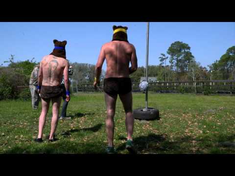 Jackass 3 - Beehive tetherball