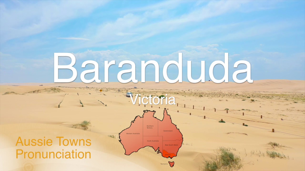 How To Pronounce Baranduda (VIC) YouTube