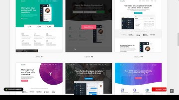 Landpick - Multipurpose Landing Pages WordPress Theme creative html5 template Easy Create Website