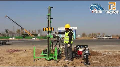 SPT H200 spt testing operation video