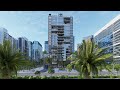 Stunning 3d cityscape architectural animation