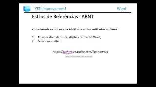 Dicas - Como instalar normas ABNT no Word