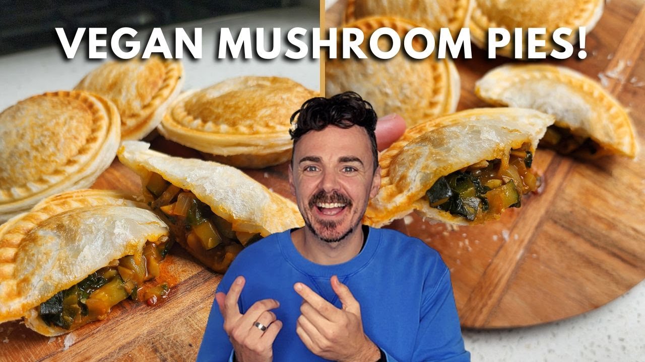 DELICIOUS Vegan Mushroom Pies