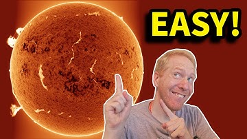 Solar Imaging is EASY! Full Processing Guide (for spectroheliograph)!