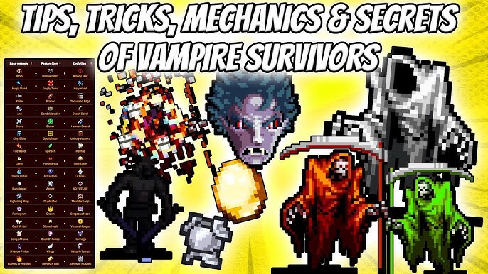 5 Beginner Vampire Survivors Tips To Easily Slay The Gothic Roguelite