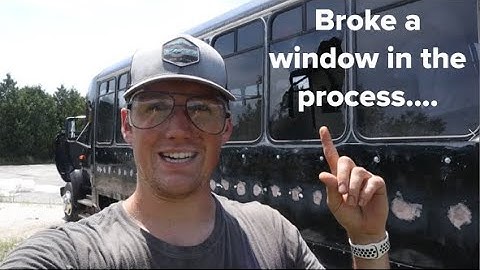 Saying Bye To Our RUSTY Frame! Sandblasting and Using POR15 To Breathe New Life Into A Skoolie--Ep18