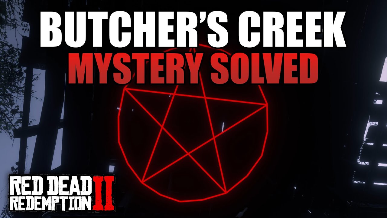 Butcher's Creek Pentagram Easter Egg Solved! (RDR2 Secrets) - YouTube