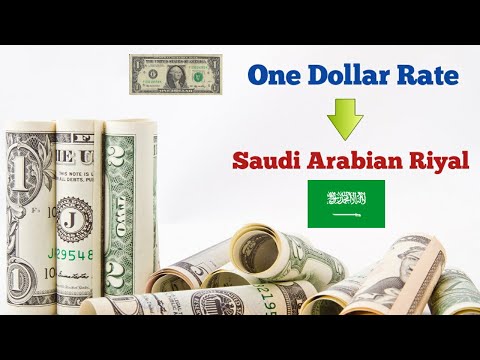 Do you know how much is the rate of 1 dollar in Saudi Arabian currency | Dollar to Saudi Riyal