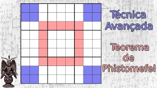 Técnica avançada para resolver Sudoku Difícil - Teorema de Phistomefel screenshot 4