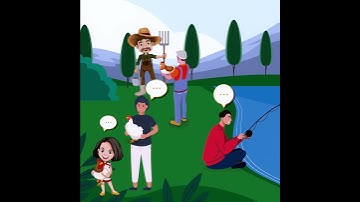 Câu chuyện Toán học: Ao cá và con gà| Toán Cô Hiền #Shorts