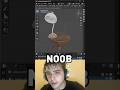 Noob vs Pro: Snap no Blender #blender #graphicdesign #tutorial #blender3d #tips #shorts #claude