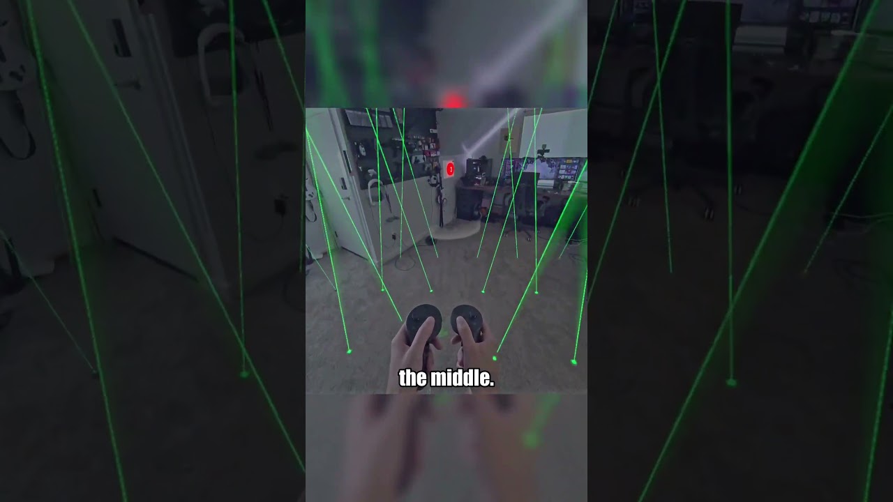 THE LASERS ONLY MOVE WHEN I DO #shortsindia