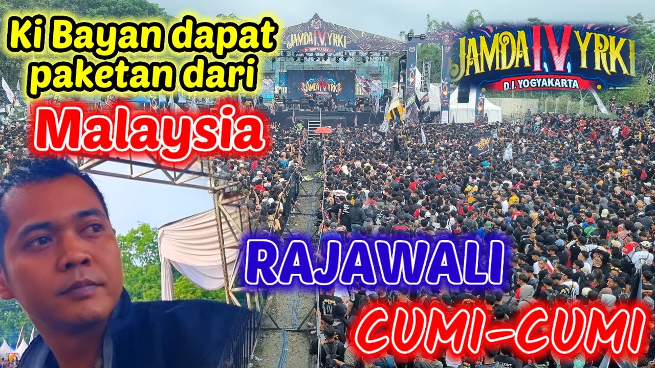 TOTALITAS‼️CUMI-CUMI ❌️ RAJAWALI LIVE JAMDA 4 YRKI, CAK DODOT DAPAT PAKETAN DARI MALAYSIA