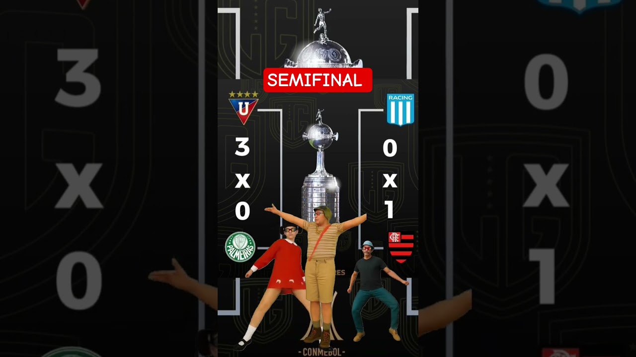 LIBERTADORES PALMEIRAS X LDU / FLAMENGO X RACING AO VIVO