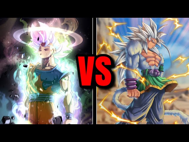 Goku Mastered Ultra Instinct Vs SSJ5 Goku by BrandonKuhn24469 on