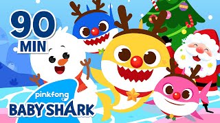 It's Beginning to Look a Lot Like Christmas | +Compilation | Baby Shark Songs | Baby Shark Official
