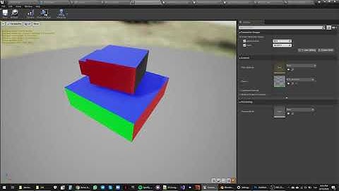 WIP - Blender to UE4 animation material export - part 01