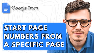 How To Start Page Numbers From A Specific Page In Google Docs [2025 Guide]