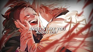 Angels Like You - Miley Cyrus [Edit Audio]