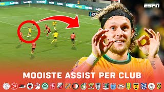 De MOOISTE ASSIST per CLUB in de Eredivisie 2023 💫