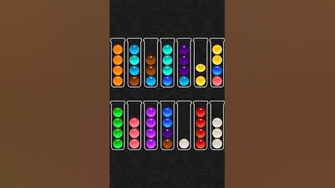 Level 459 of Ball Sort Color water Puzzle