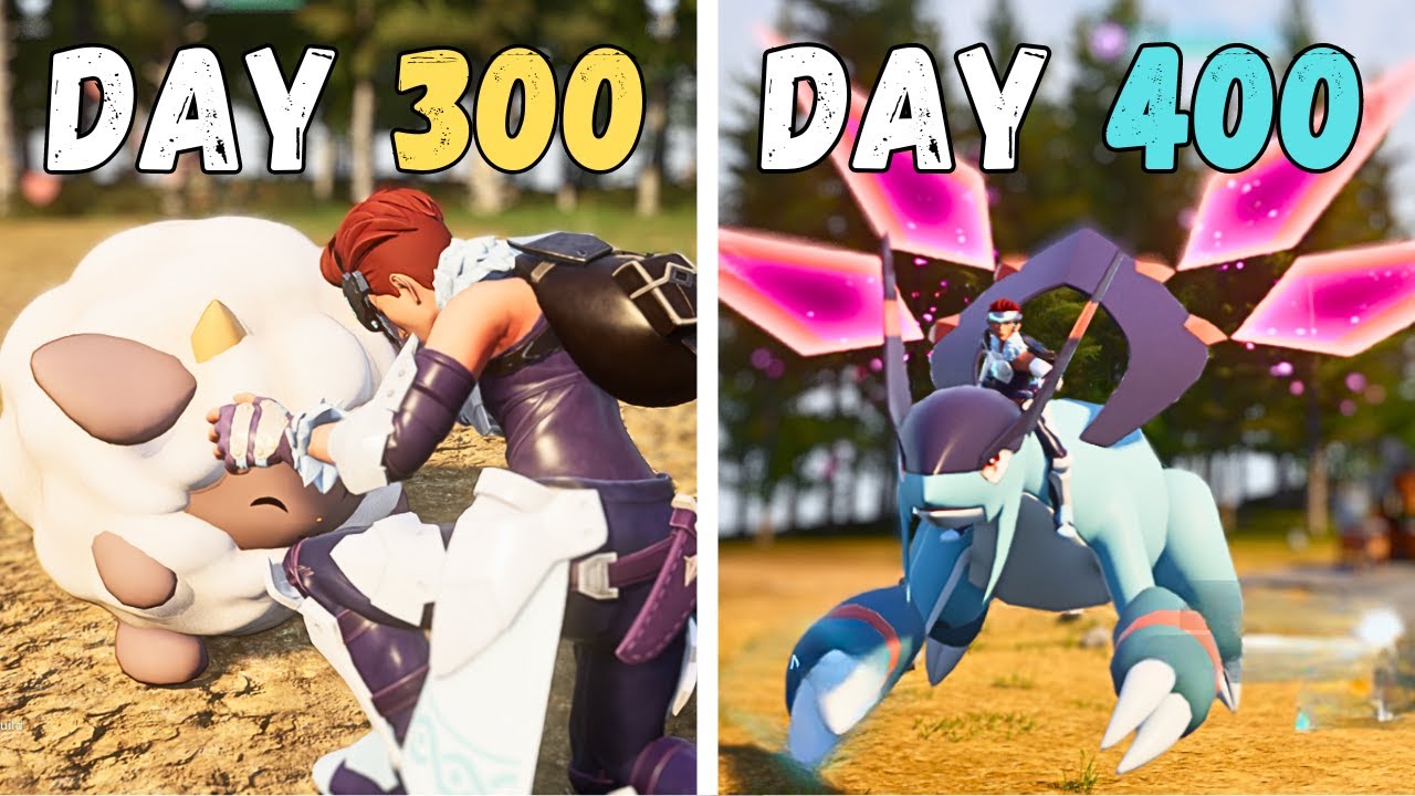 I Survived 400 Days In PALWORLD In HINDI Part-4