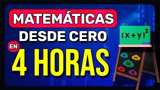 🛑MATEMÁTICAS DESDE CERO - Curso de Matemáticas Desde Cero (COMPLETO)