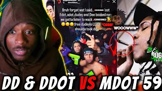 DD Osama &amp; Sugarhill Ddot Disses Mdot 59’s D3ads!😳Mdot GOES OFF‼️｜(TTP PRIMO REACTION)