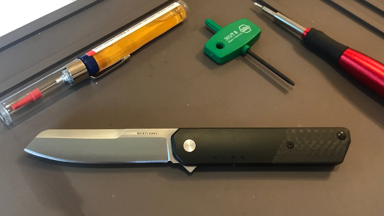 Quiet Carry iQ Tear Down and Cleaning