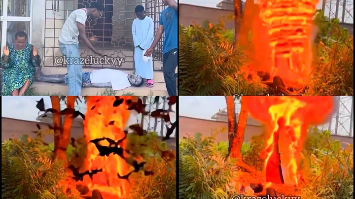 M@n using his chidrěn for R!tu@l : Glory to God 