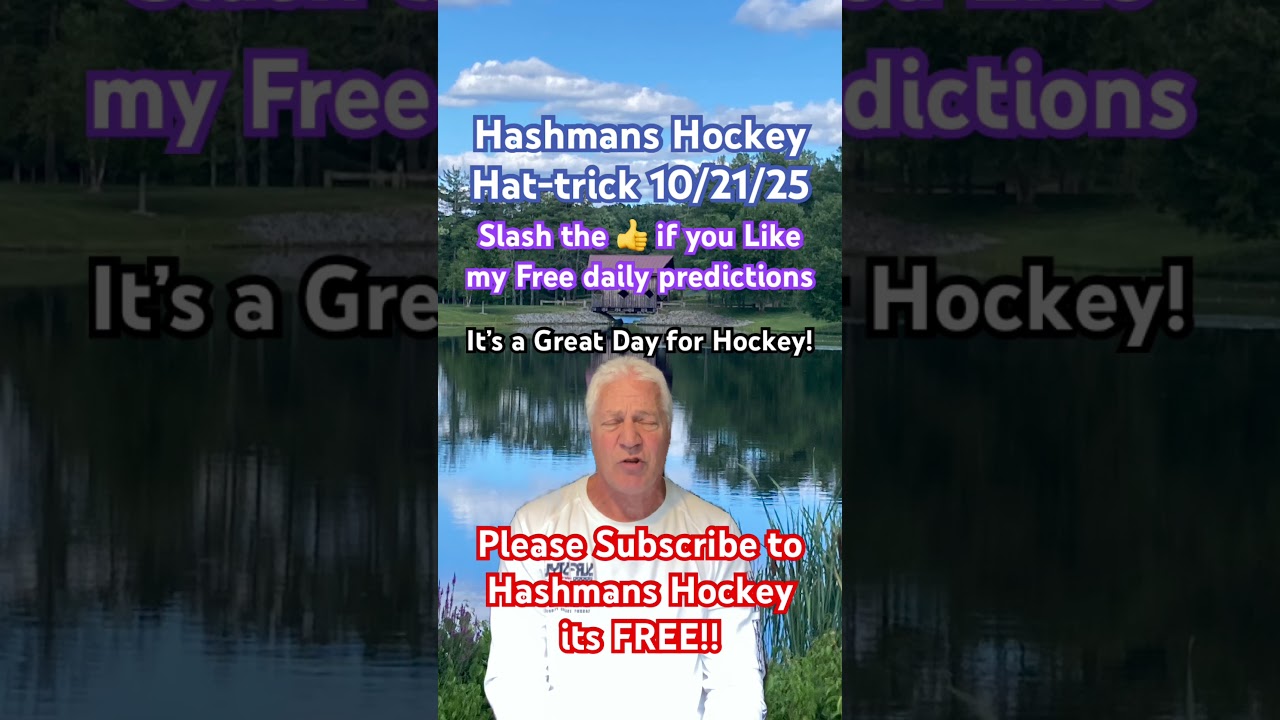 NHL Predictions Today 10/21/25 It’s a Great Day for Hockey 
