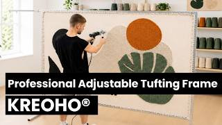 How to Assemble the Kreoho® Flex Frame | Adjustable Tufting Frame (152×152 → 230×152 cm)