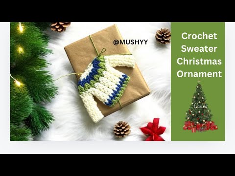 Crochet Sweater Christmas