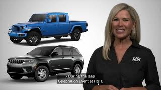 Save More on Our Most Popular Jeep Vehicles During the Jeep Celebration Event at H&H Jeep Dodge Ram